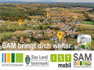 SAM das Sammeltaxi in unserer Region